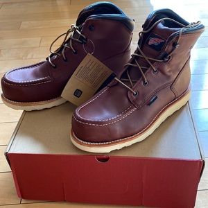 Red Wing Steel Toe Boots- New in Box